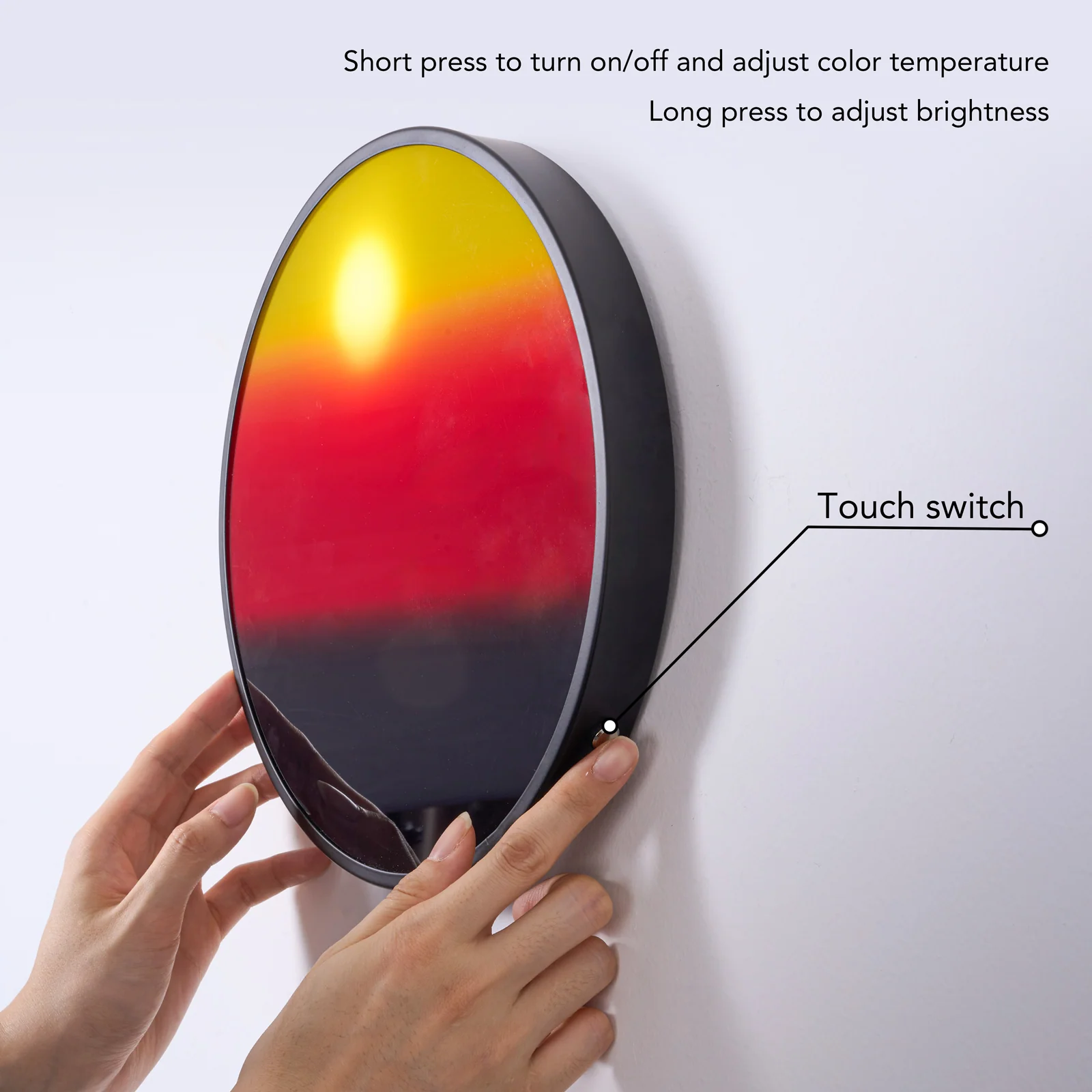 Applique Murale LED Coucher de Soleil – إضاءة حائط بتأثير الغروب 5