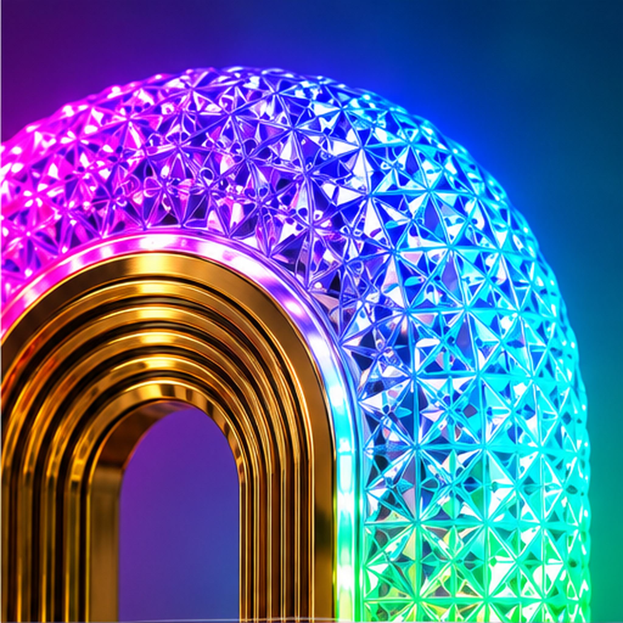 Lampe de Chevet LED RGB Forme Œil avec Télécommande et Contrôle par Application - مصباح ديكوري بشكل عين بإضاءة وتحكم بالريموت والهاتف 3