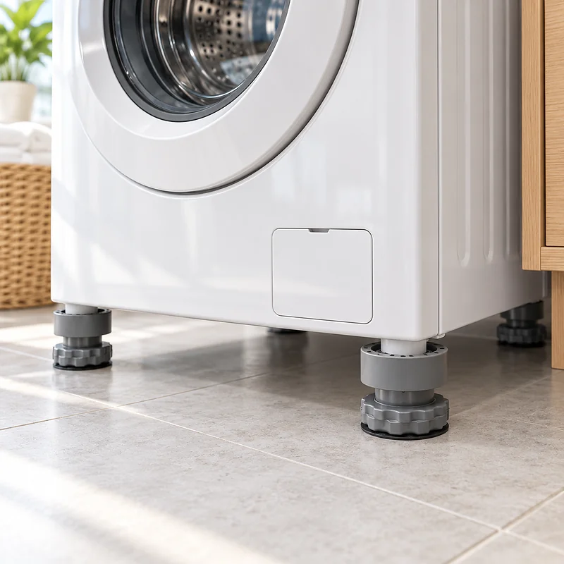 Pads anti-vibrations pour lave-linge (lot de 4) - وسائد مانعة للاهتزاز للغسالة (طقم من 4 قطع) 3