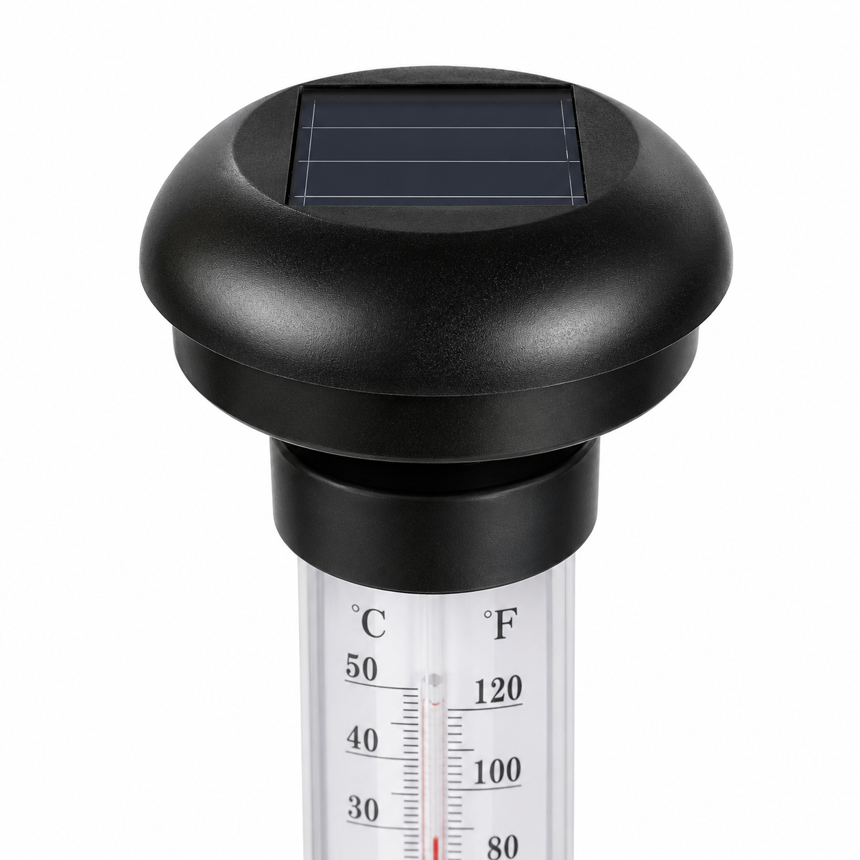 Lampe Solaire de Jardin avec Thermomètre Extérieur 2 Pièces - مصباح حديقة شمسي مع مقياس درجة الحرارة قطعتان 11