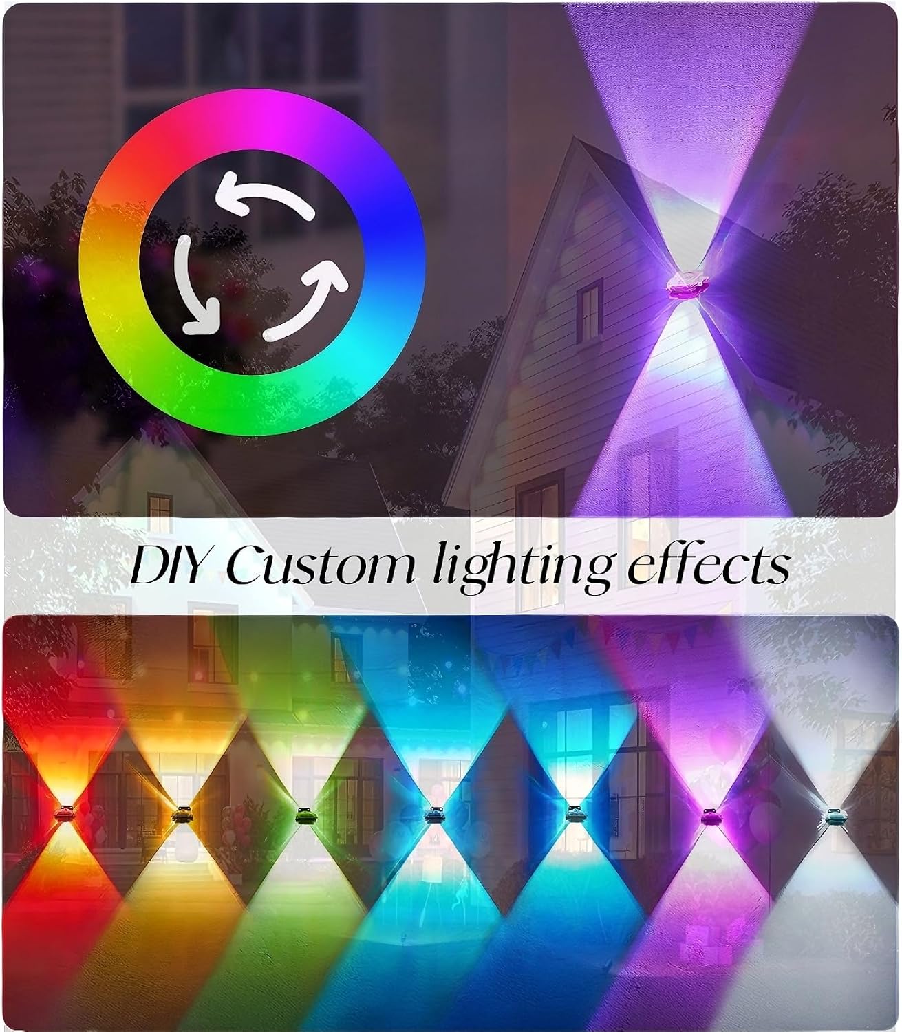 Éclairage LED RGB Permanent pour Extérieur 15 M avec Télécommande et Application - إضاءة خارجية دائمة بطول 15 متر مع ريموت وتطبيق ذكي 4
