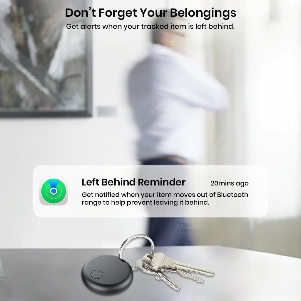 InCard Smart Tag Tracker Compatible Apple Find My et Android - جهاز تتبع ذكي لتحديد موقع الأغراض الضائعة 6
