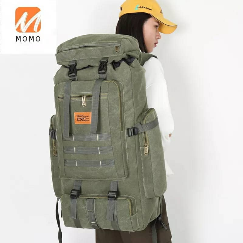 Sac à dos randonnée tactique militaire 80l imperméable 5