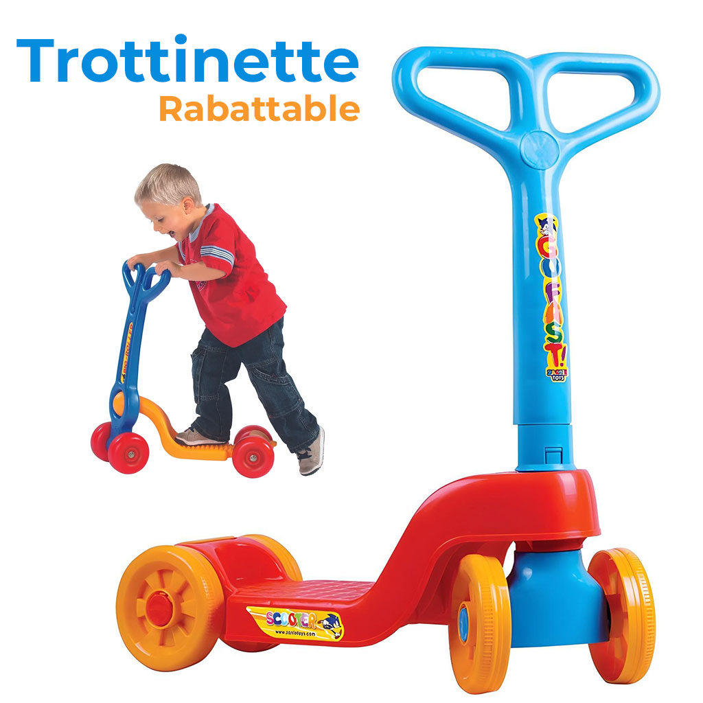 Trottinette rabattable pour bébés 3 ans et plus 1