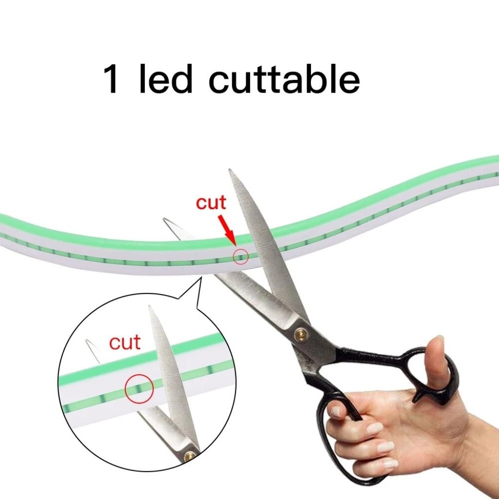 Strip LED 5M Coleur Vert Effet Neon - شريط إضاءة 3