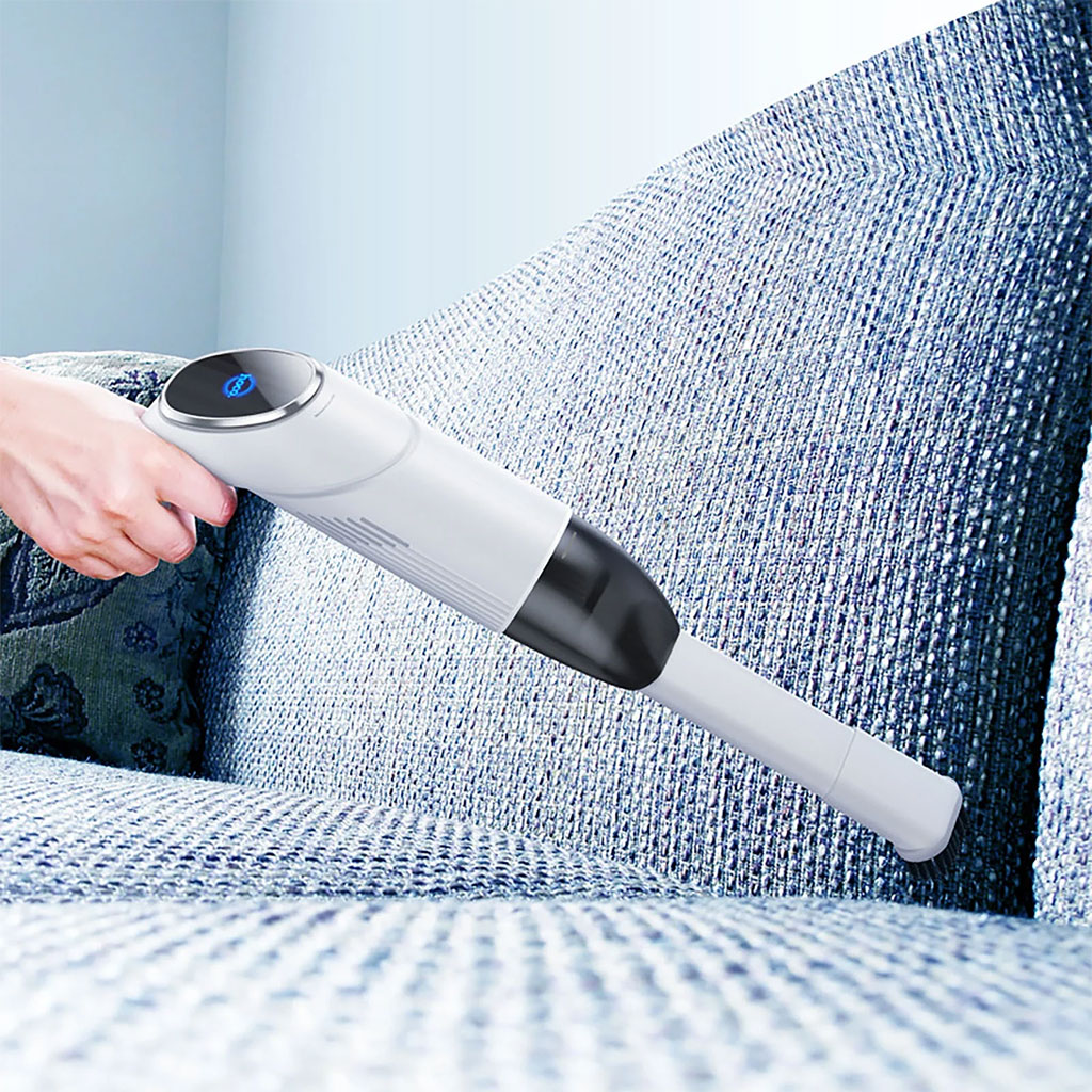 Aspirateur Pliable et Portable pour Voiture avec Éclairage LED - مكنسة كهربائية محمولة للسيارات 3