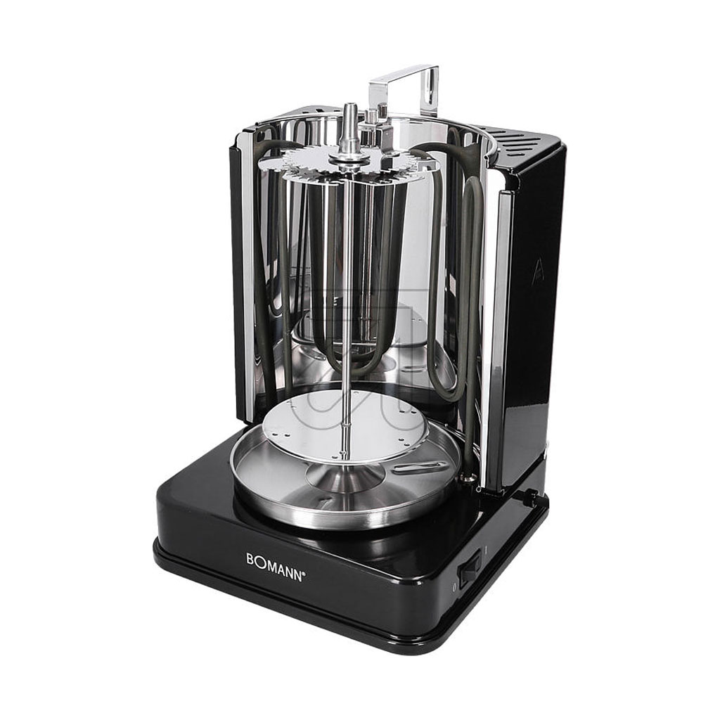 Multi-grill Electrique vertical 3en1 Rôtisserie et Chawarma Bomann 3006CB 3