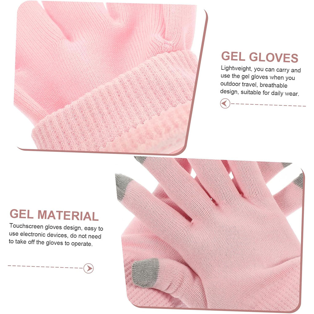 Gants hydratants en coton pour écran tactile 3