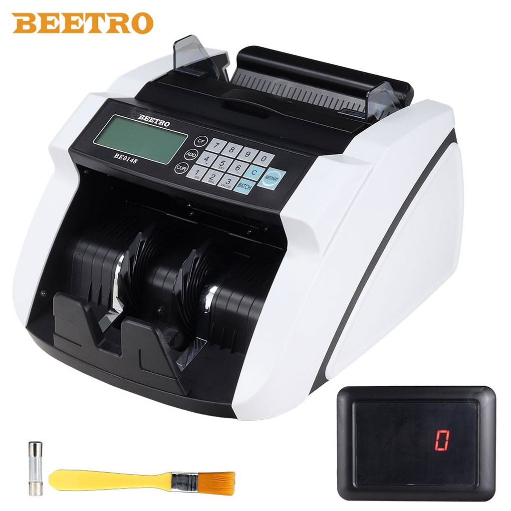BEETRO Compteuse billet automatique avec détection UV, MG, MT, IR, DD - BE0148 1