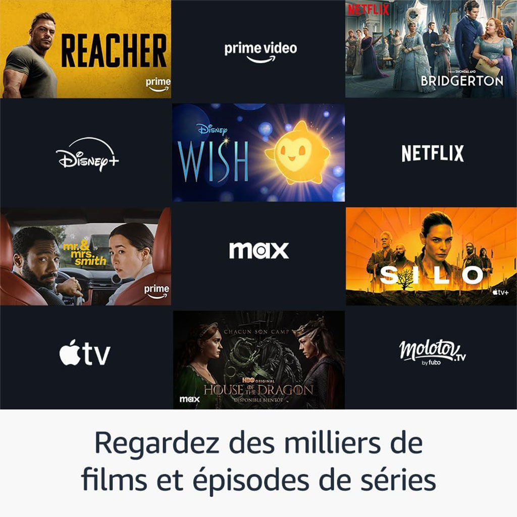 Fire TV Stick Avec télécommande vocale Alexa - مشغل تلفاز أندرويد 5