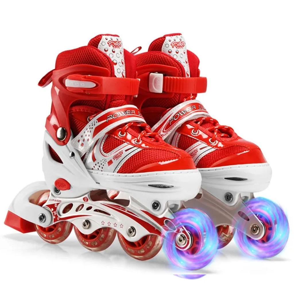 Patins à roulettes pour Enfants avec Roues Lumineux 8PCS - زلاجات أطفال 3