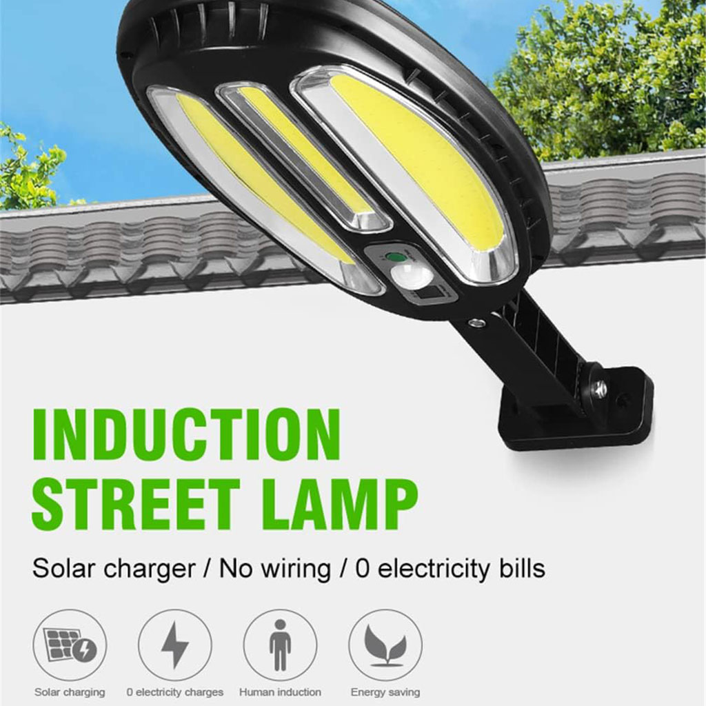 Projecteur Solaire LED avec Capteur de Mouvement IP65 JF-8188A 3