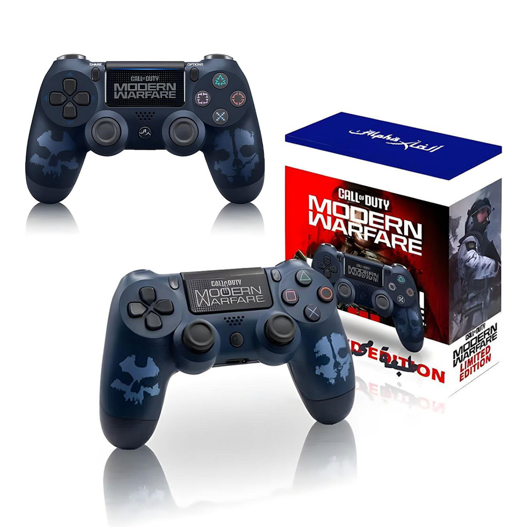 SONY DualShock Manette PS4 Sans Fil, Batterie Rechargeable (High Copy) – Edition Moderne Warfare 1