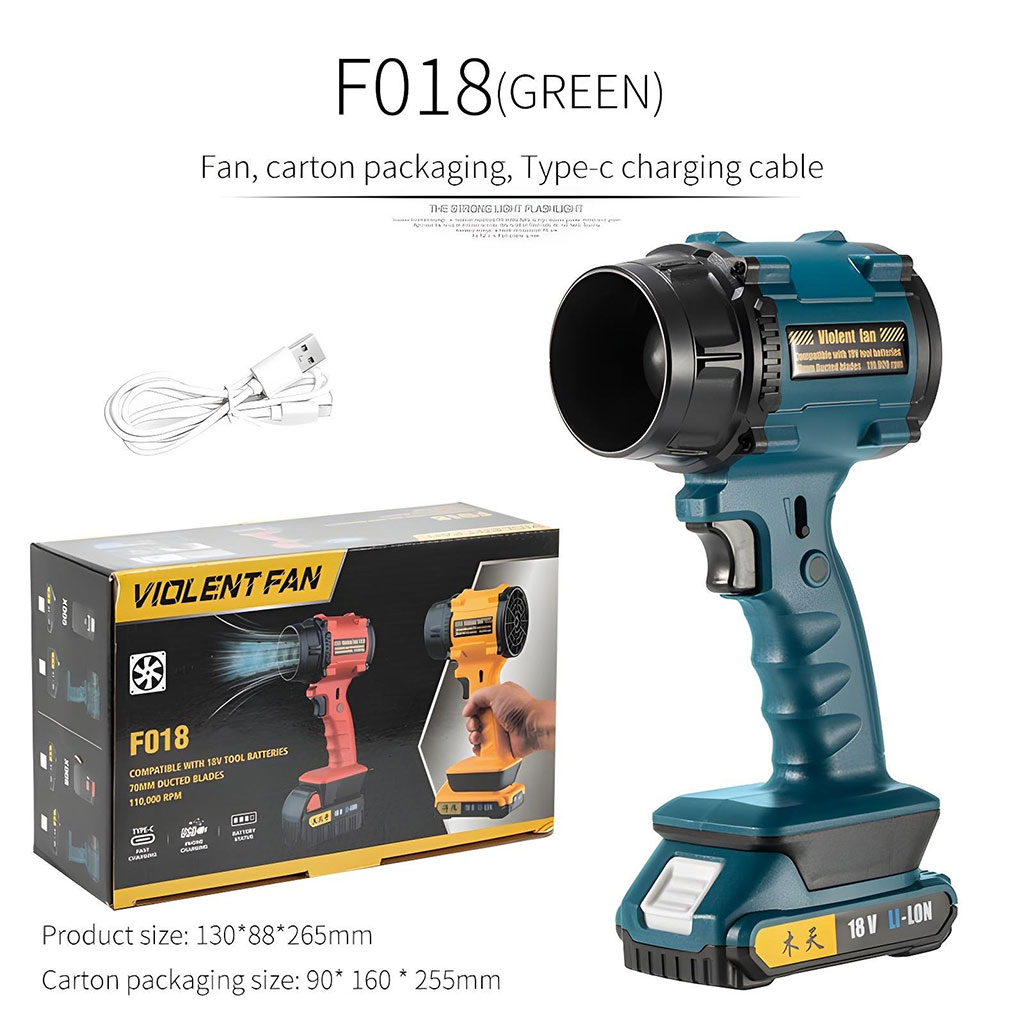 Violent Fan Souffleur Ultra Puissant F018 – جهاز نسف الهواء جد قوي 4