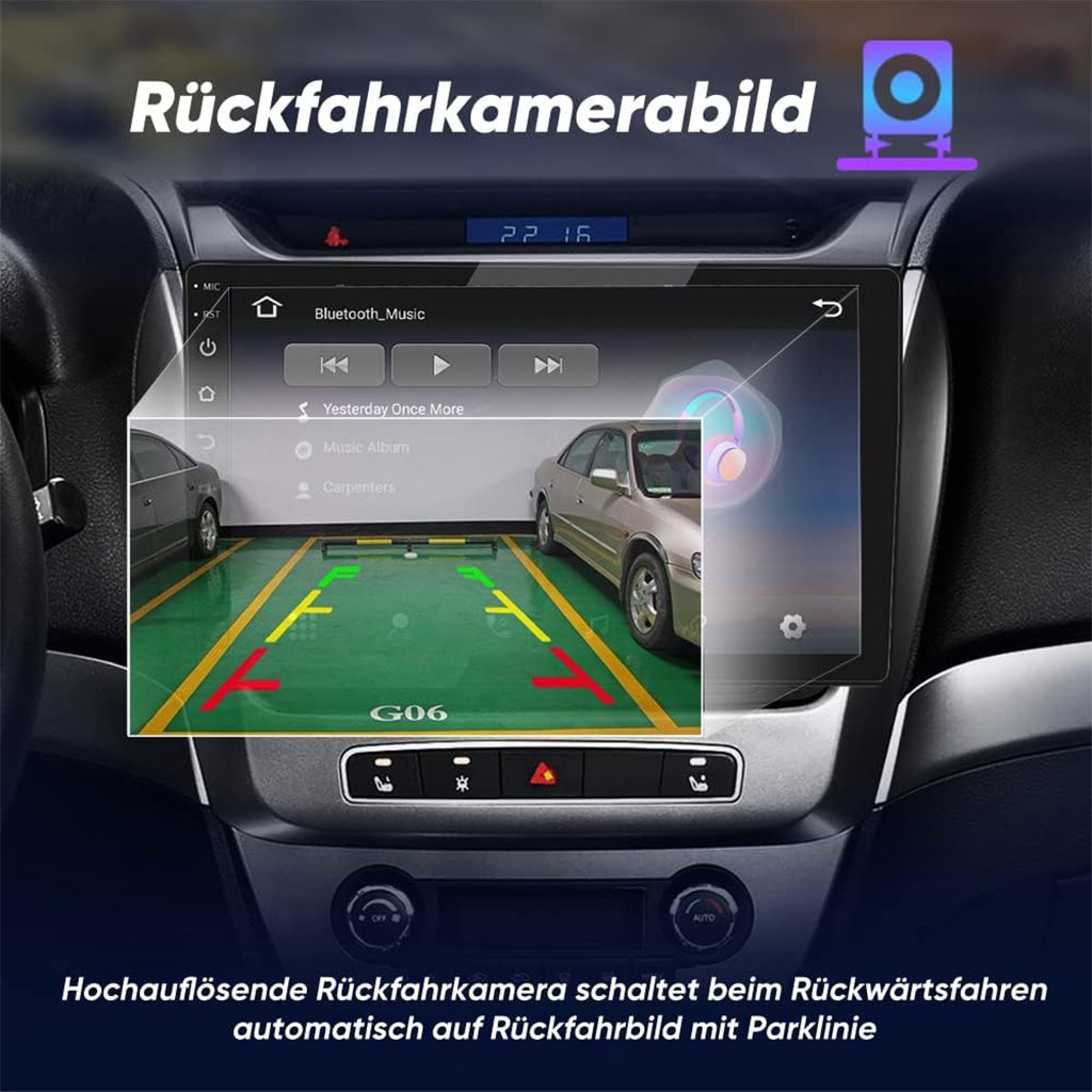 Écran de voiture Android de 10,1 pouces compatible Apple CarPlay Android Auto - شاشة ذكية للسيارة 8