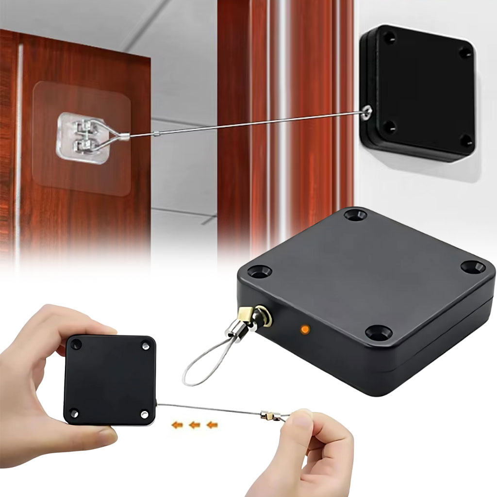 Ferme-porte automatique sans perforation - أداة غلق الباب أوتوماتكيا 2