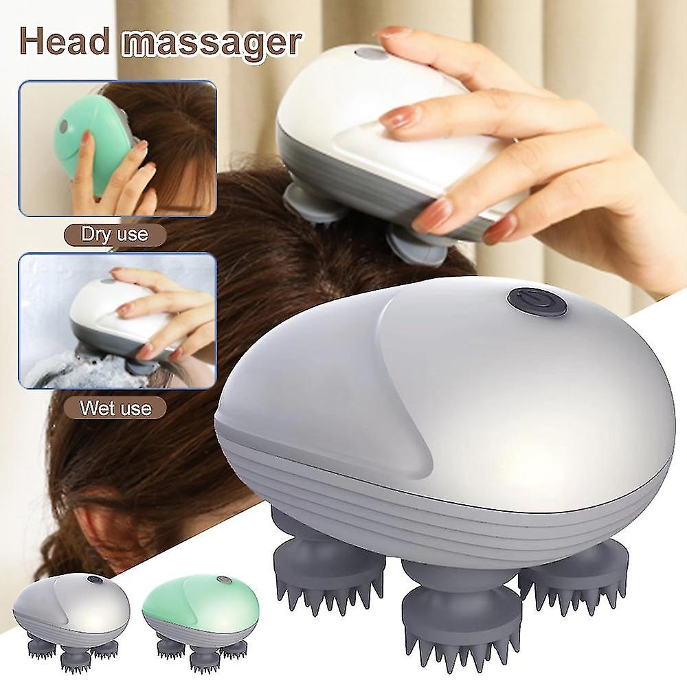 Masseur électrique sans fil en Silicone 4 nœuds de massage 5