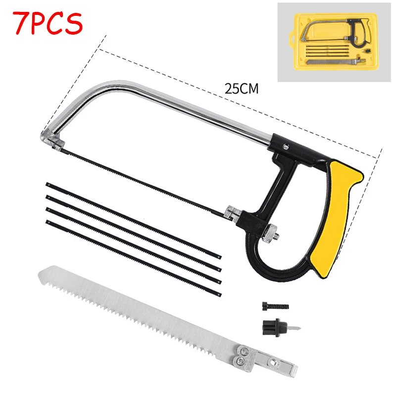 Scie à Arc Scie Manuelle Réglable Professionnelle Pvc Bois Fer 3 Fonctions De Réglage 2
