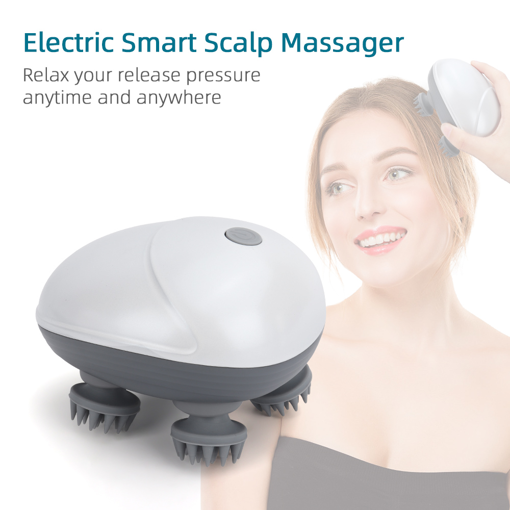 Masseur électrique sans fil en Silicone 4 nœuds de massage 7