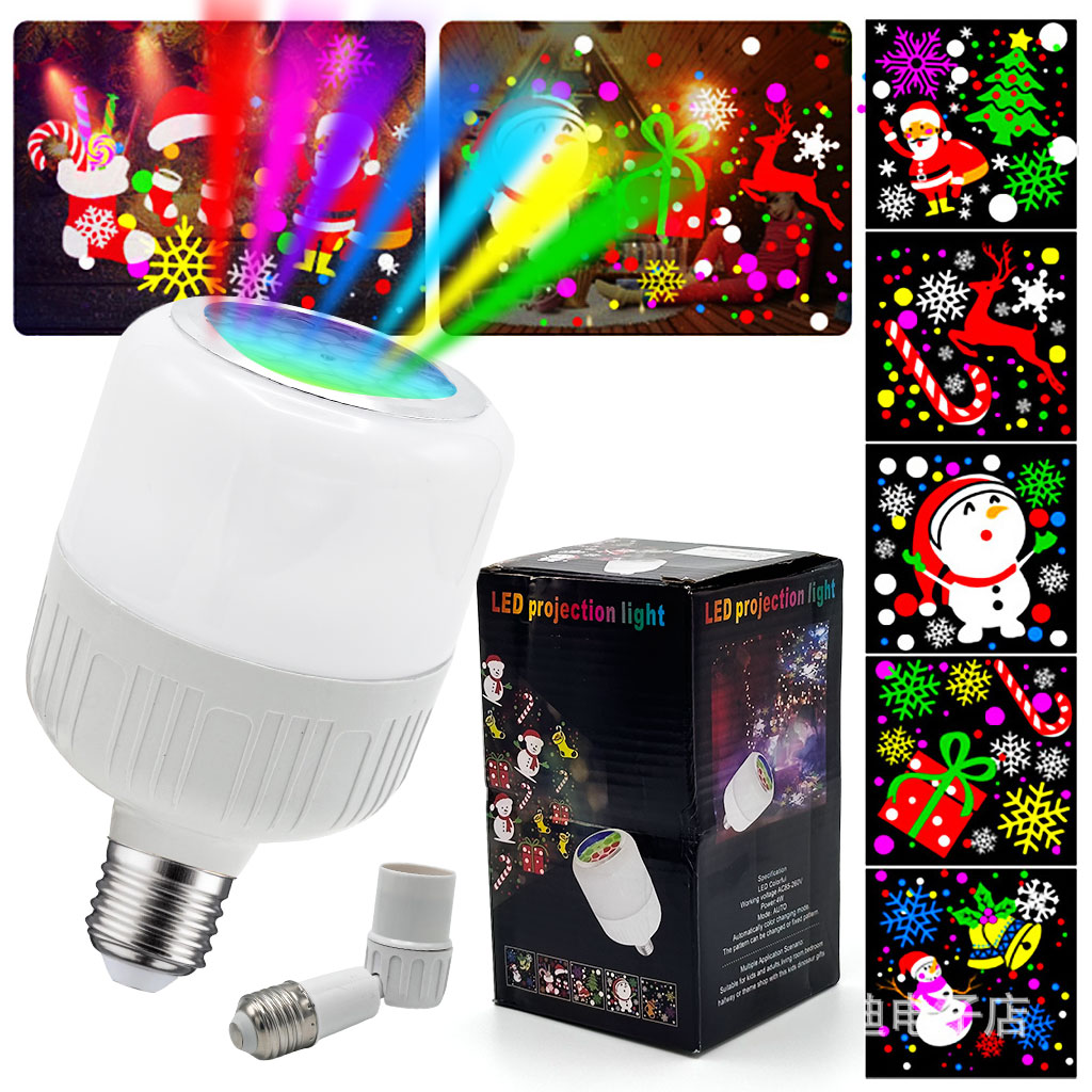 Ampoule de projection LED avec des dessins animé pour chambre d'enfants - مصباح غرفة الأطفال 1