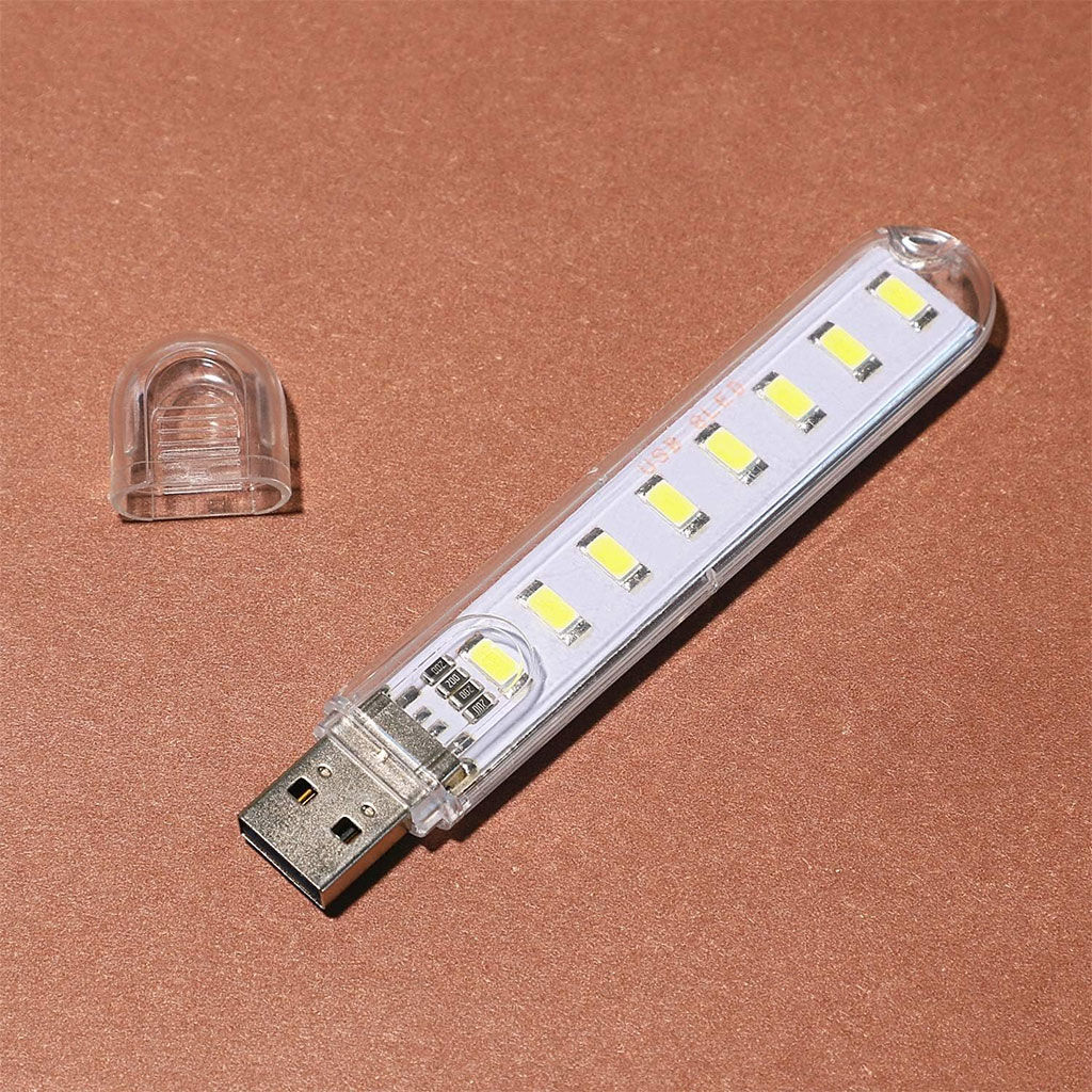 Porte Clé Mini-Lampe à LED USB - مصباح محمول بحجم صغير 5