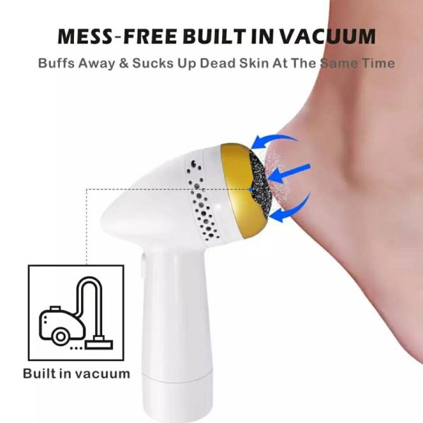 machine a dissolvant de peau morte, rotative USB 4