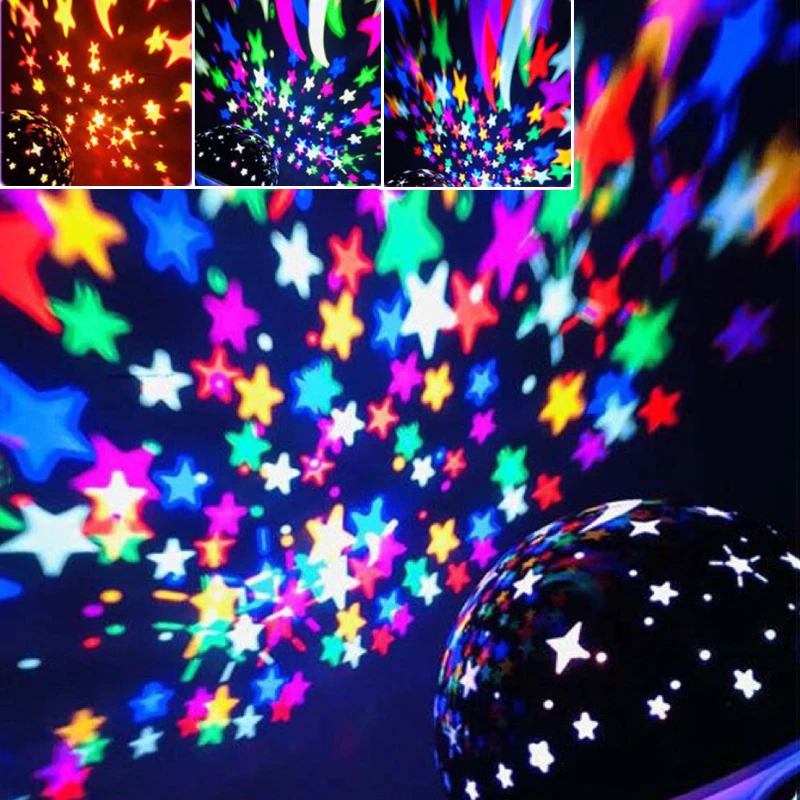 Ampoule LED Bluetooth Haut-parleur + effet jeux d lumière de scène magique 4