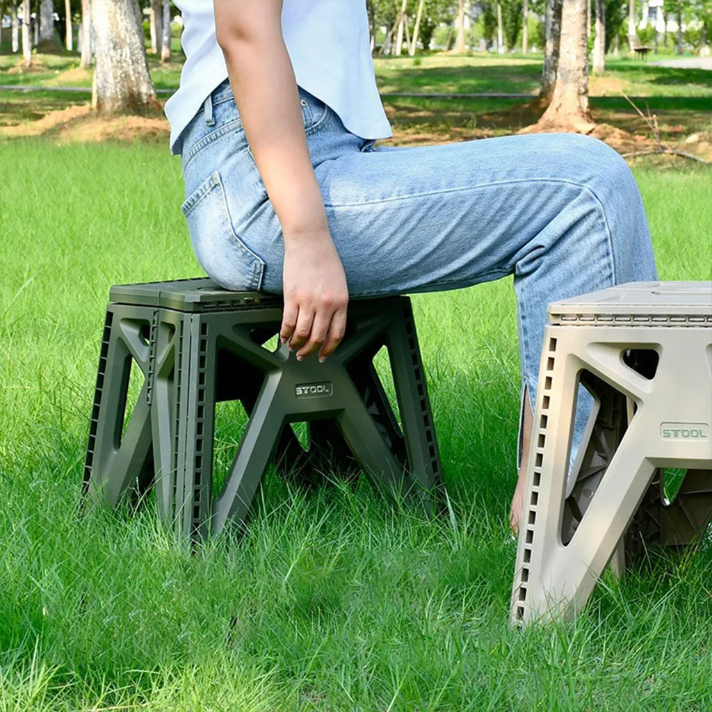Tabouret Pliable et Portable idéal pour camping et sorties GM - كرسي خرجات قابل لطي 2