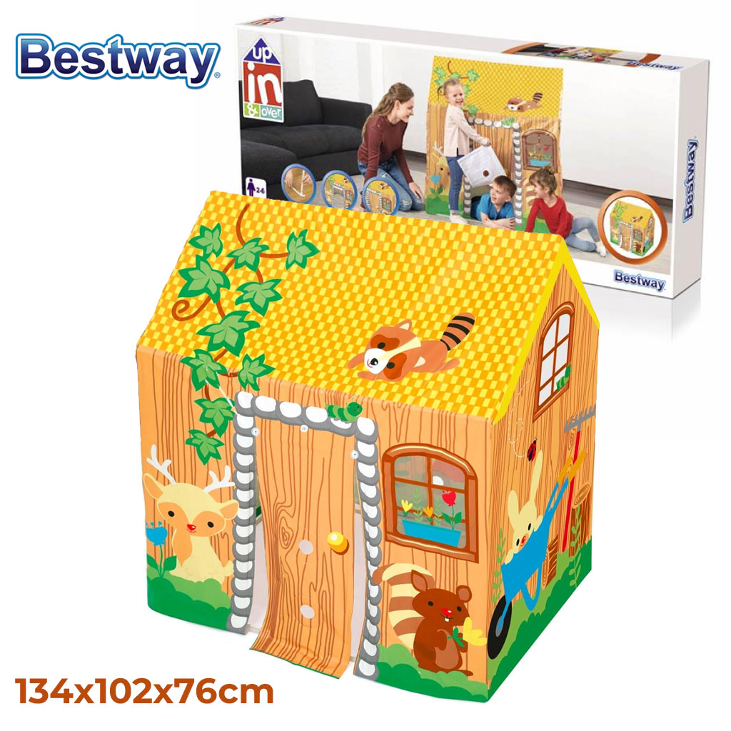 Maison De Jeux Pour Enfants Avec Porte Et Fenêtre Bestway 52007 1