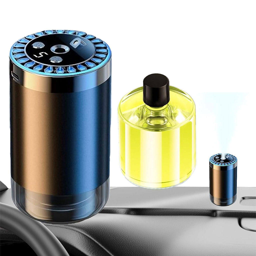 Diffuseur d'huiles essentielles pour Avec LED Ciel étoilé pour voiture - جهاز تعطير بأضواء للسيارات 4