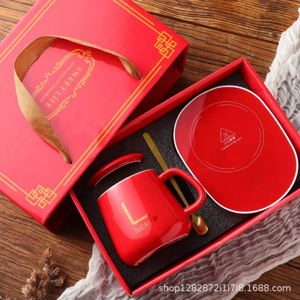 Box Tasse À Café Avec Support Chauffant Électrique 10