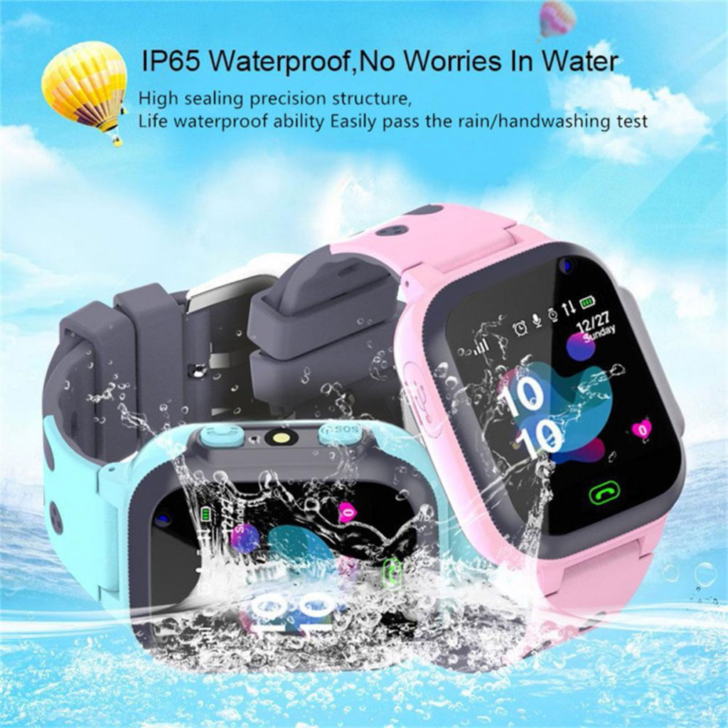 Montre intelligente pour enfants avec fonction d'appel d'urgence SOS et camera - ساعة ذكية للأطفال 4