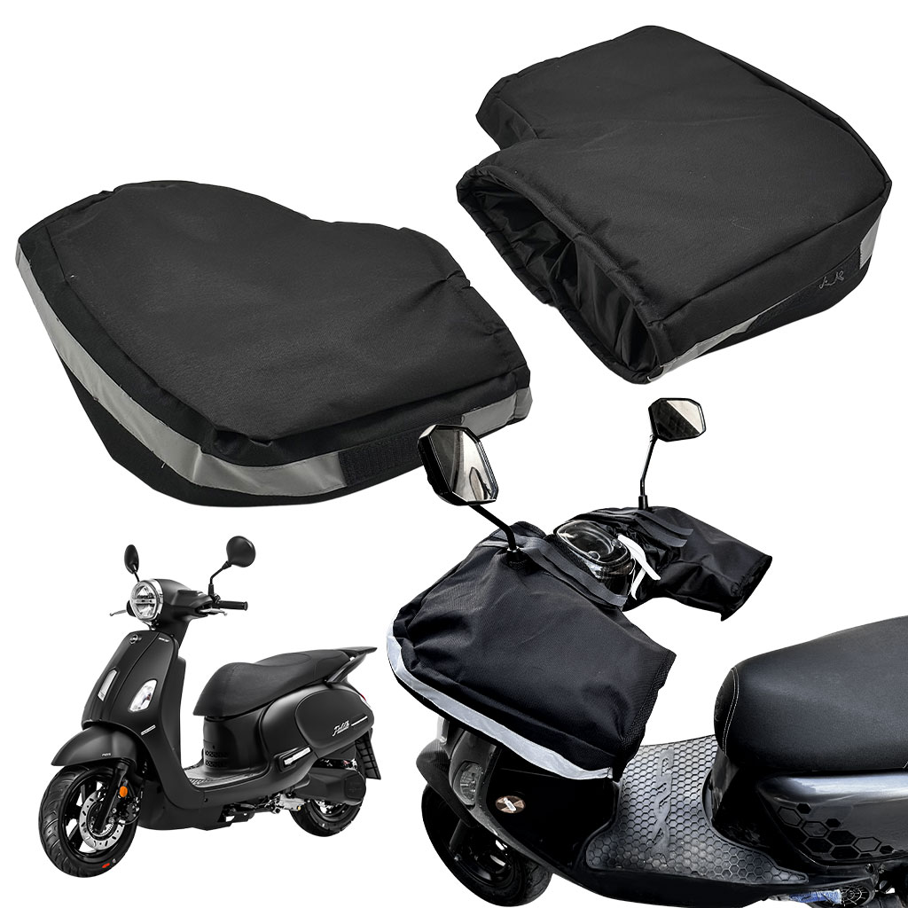 Couvre-Main Imperméable pour Guidon Vespa - غطاء لليدين لسائقي الدرجات النارية 2