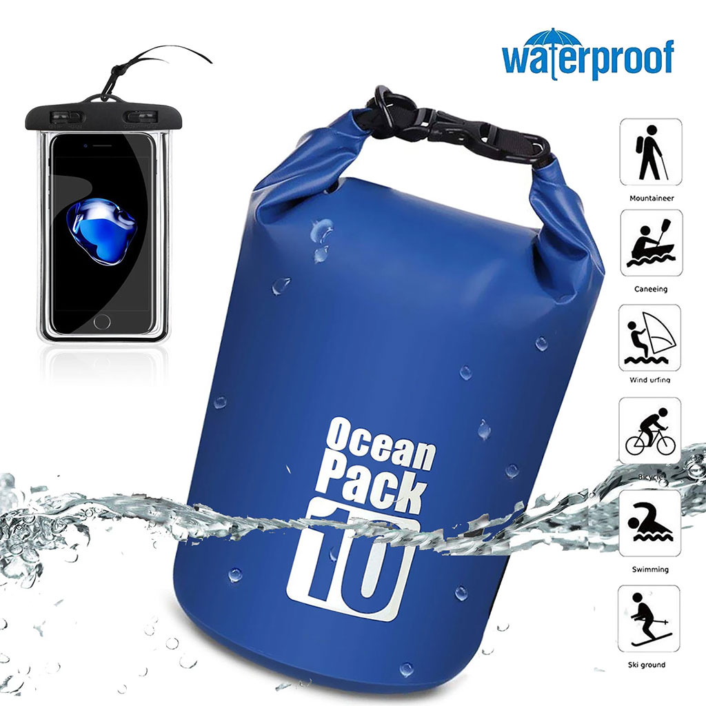 Sac Étanche Ocean Pack 10 litres en Tissue PVC 500D - حقيبة حفظ الأدوات من الماء 2