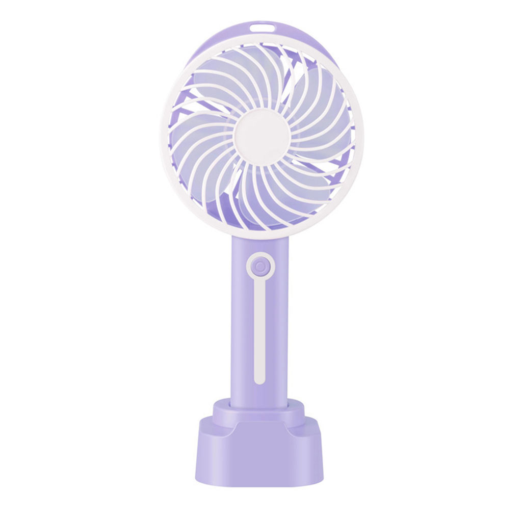 Mini ventilateur portatif électrique Rechargeable par USB, avec batterie 1500mAh 6