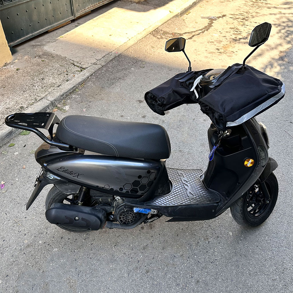 Couvre-Main Imperméable pour Guidon Vespa - غطاء لليدين لسائقي الدرجات النارية 5