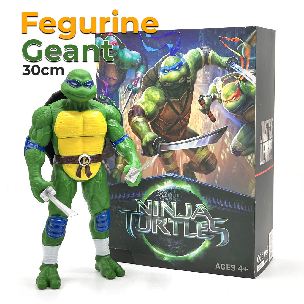 Figurine Géante Tortues Ninja 30 cm en PVC 1