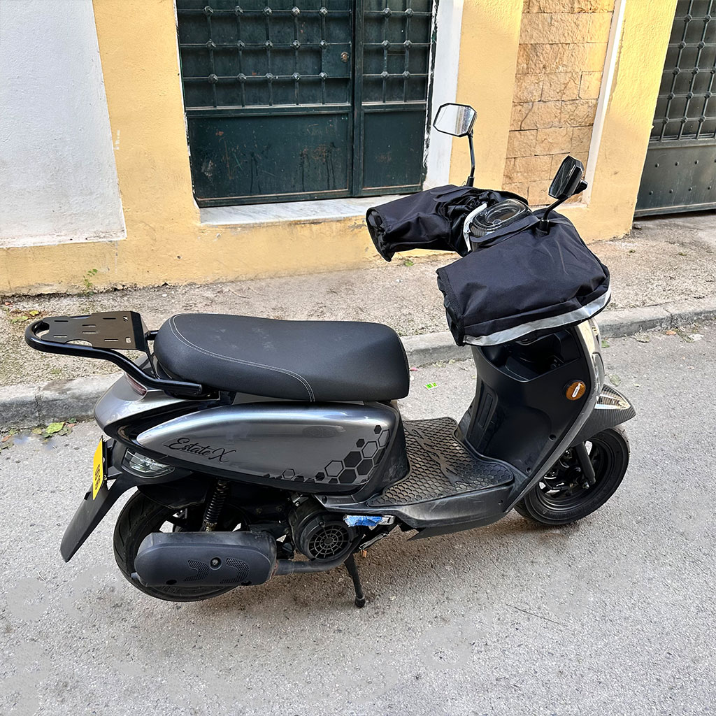 Couvre-Main Imperméable pour Guidon Vespa - غطاء لليدين لسائقي الدرجات النارية 6