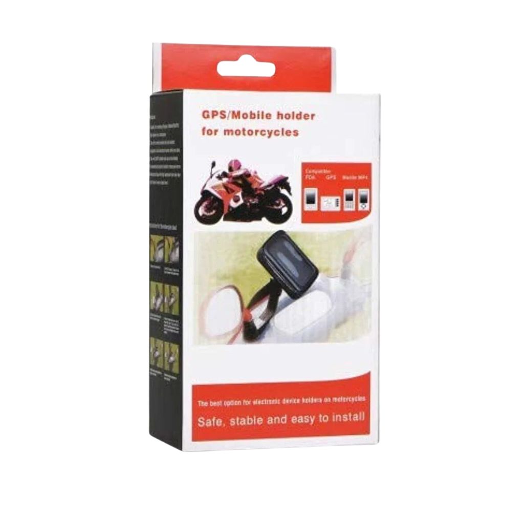 Support de téléphone Professionnel pour Le Guidon de Moto Imperméable et Rotative 360° 7