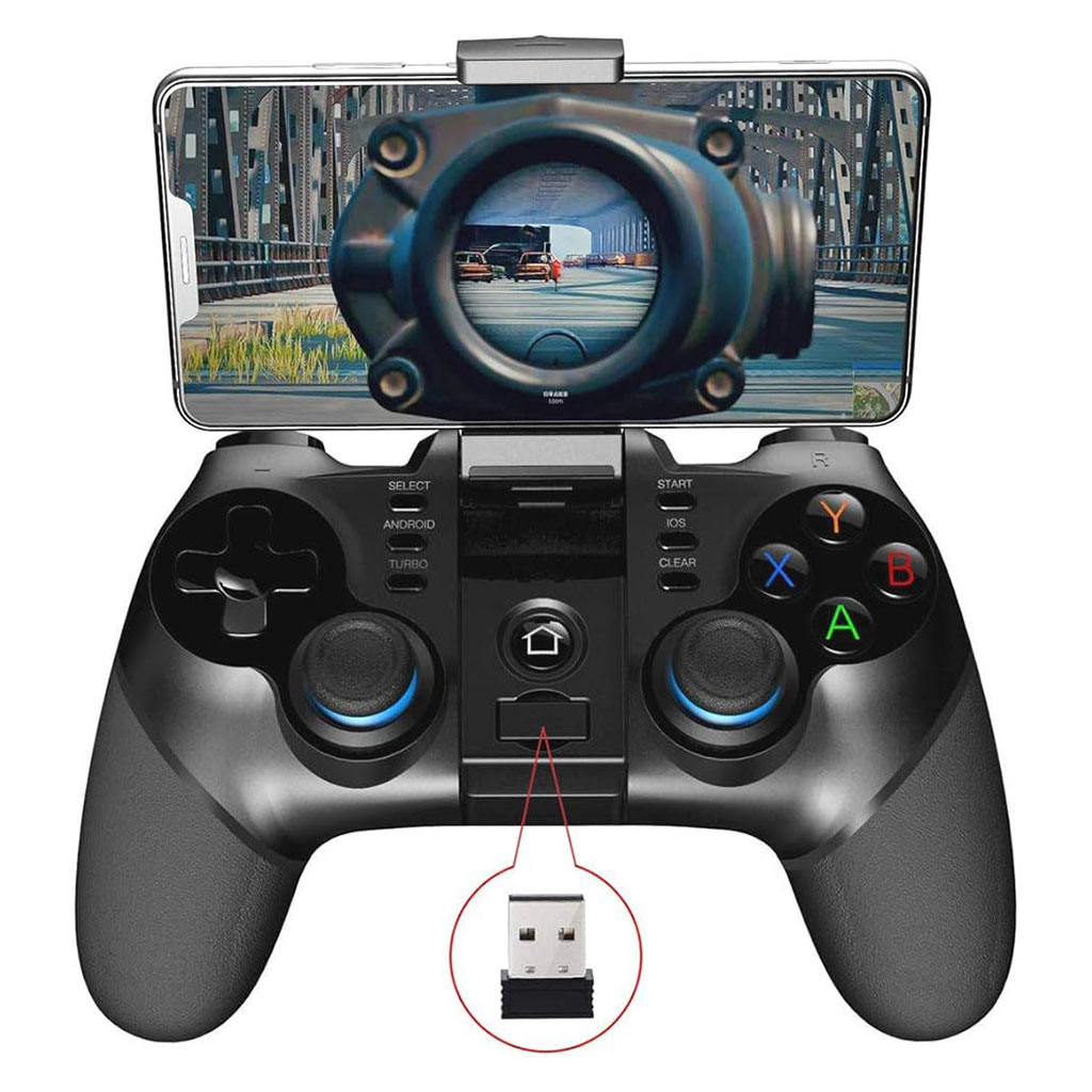 Manette de jeu sans fil IPEGA PG-9156 3en1 avec support téléphone - يد تحكم لاسلكية 7