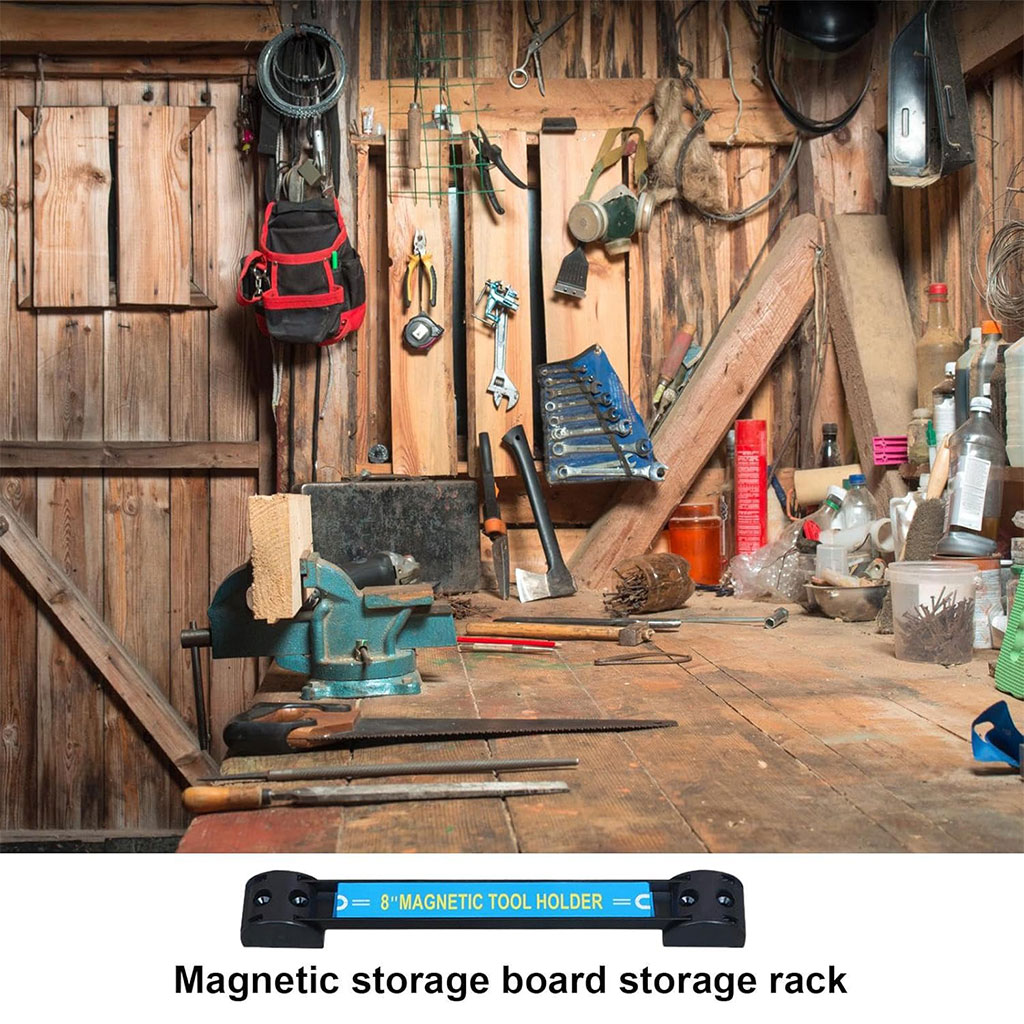 Barre Magnétique et Organisateur D'Outils Mural - أدات تنظيم الأدوات المهنية 3