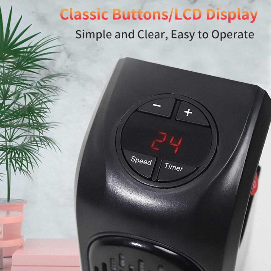 Chauffage Murale Portable Electrique 350W 5