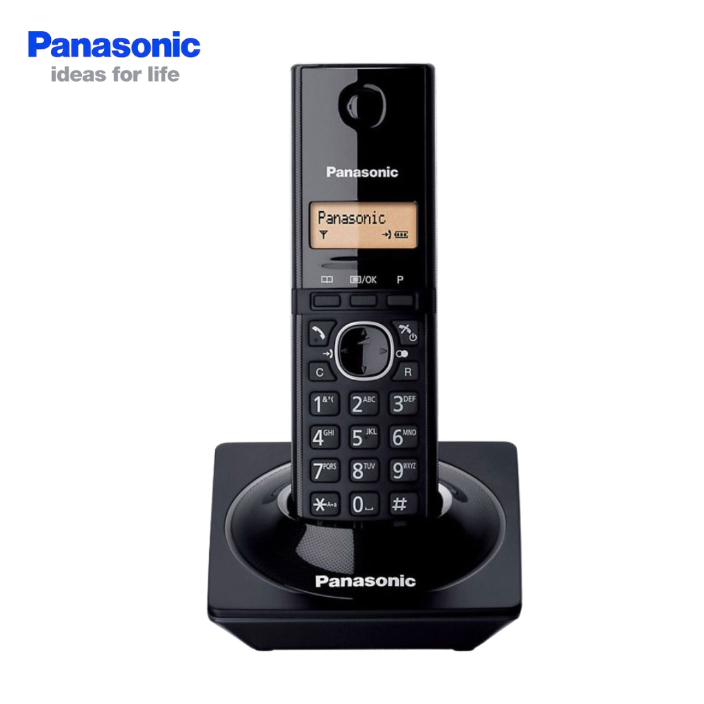 Panasonic Téléphone Numérique Sans Fil KX-TG1711 - هاتف أرضي لاسلكي بخاصية تسجيل الأرقام مع شاشة رقمية 2