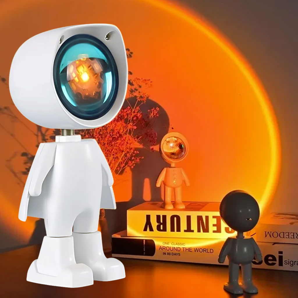 Astronaute Lampe de coucher de soleil pour chambre et décoration intérieure 1