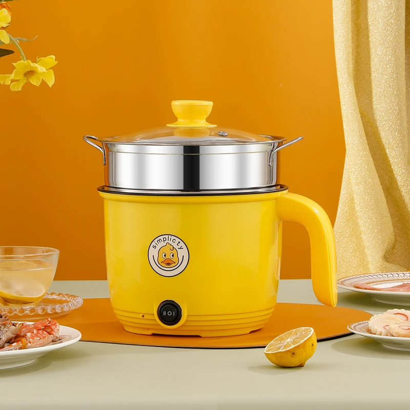 Cuiseur électrique et Portable Multifonctions 18cm Inox – جهاز طهي بالبخار 4