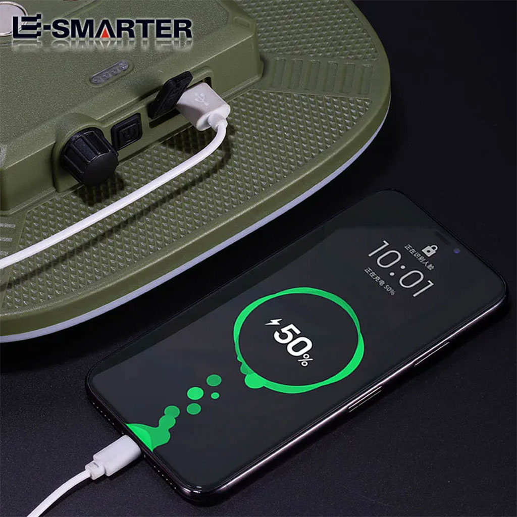 Lampe Camping 13000mAh 4000LM Ultraclair avec Power Bank - مصباح تخييم مع باور بانك 3