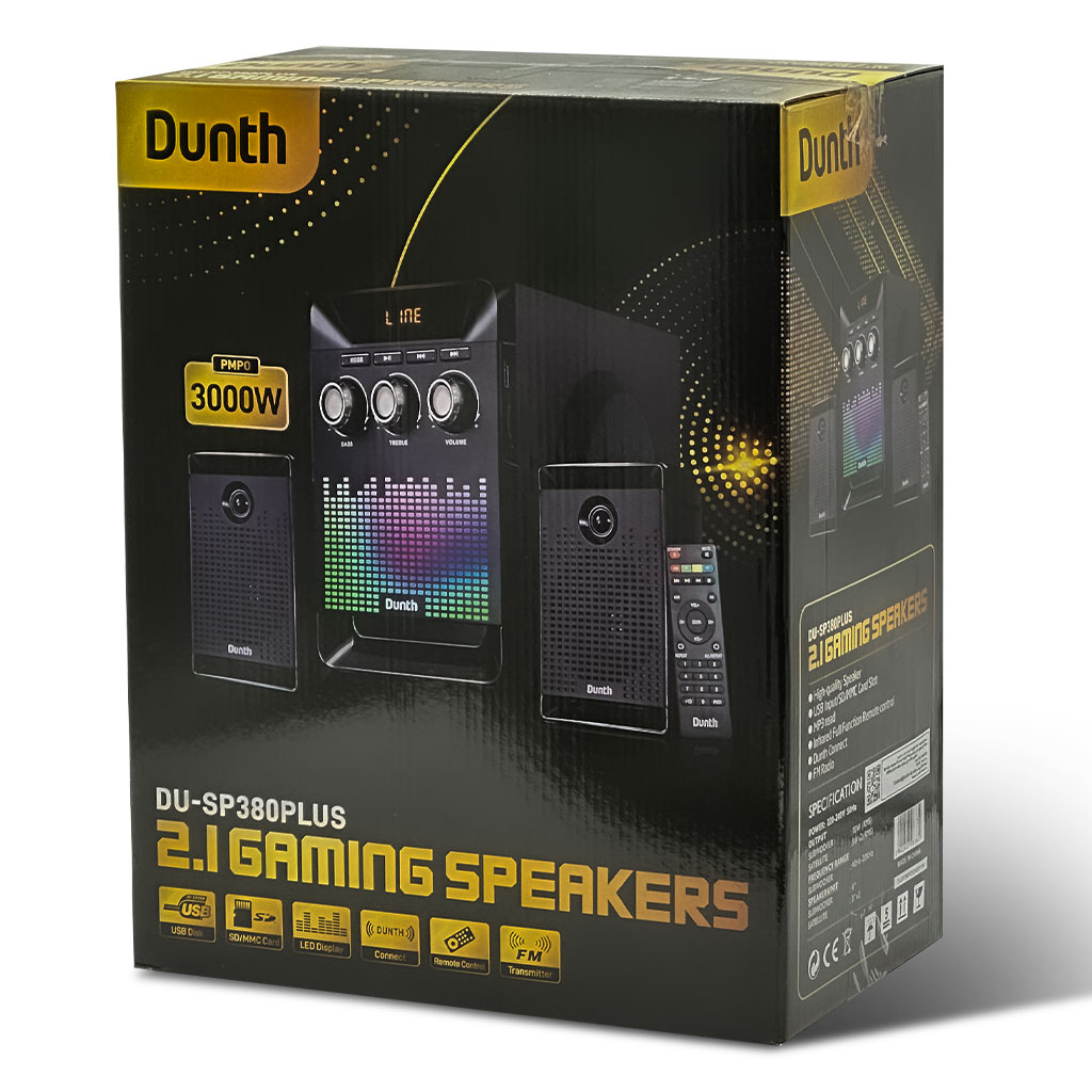 Haut-Parleur DUNTH 3000 W LED DU-SP380PLUS – مكبر صوت 2