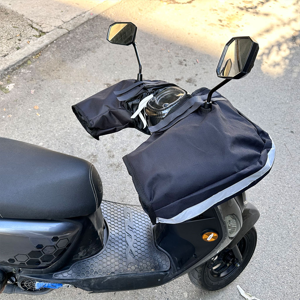 Couvre-Main Imperméable pour Guidon Vespa - غطاء لليدين لسائقي الدرجات النارية 7