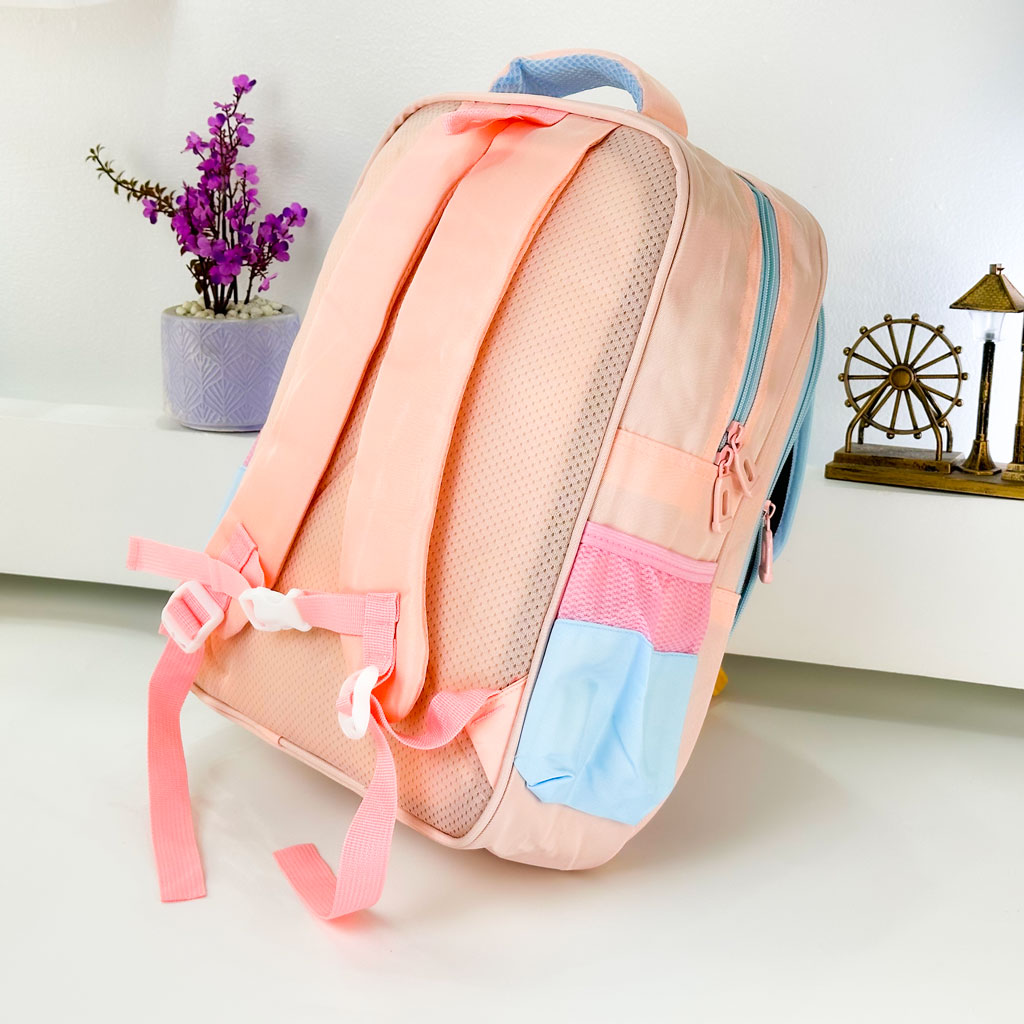 Sac à Dos pour Enfants avec Trousse Assortie 2605 Rose - حقيبة ظهر مدرسية للأطفال مع مقلمة وردي 3