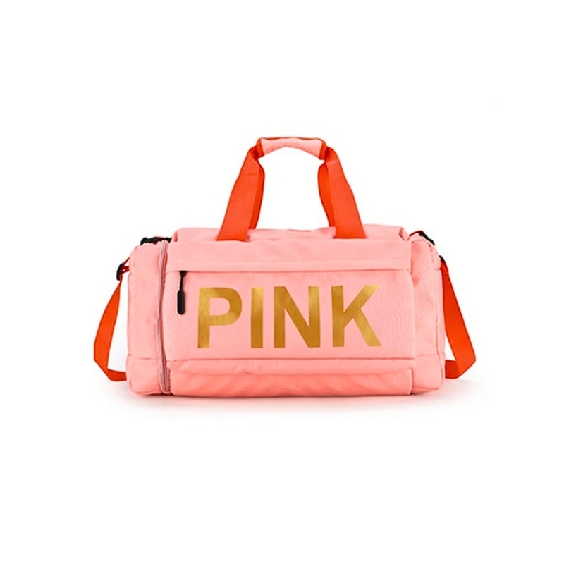 Cabas et Sac d'entraînement PINK grande capacité avec séparation sec et humide pour chaussures 3